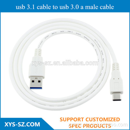usb 3.1 cable to usb 3.0 a male cable